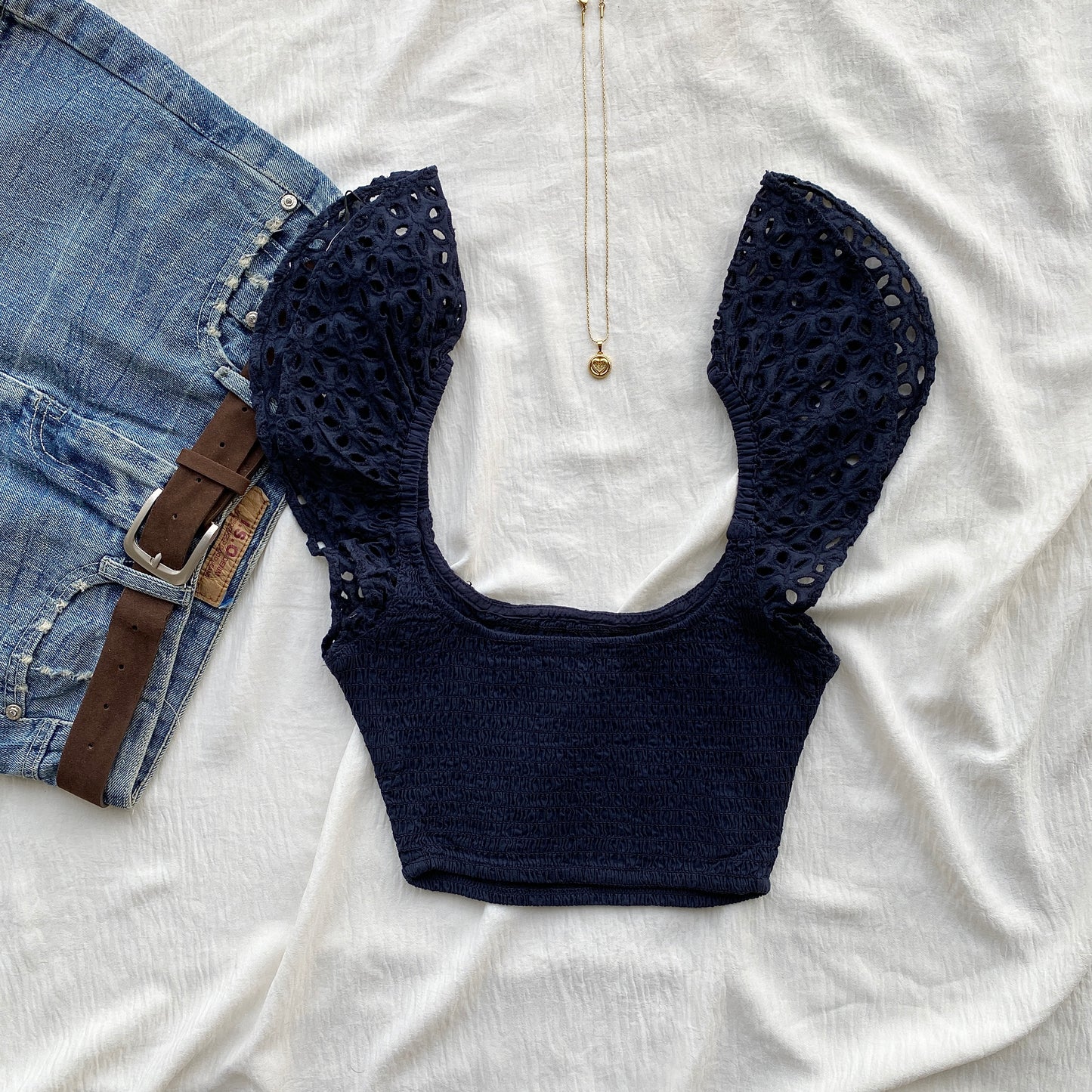 NAVY BLUE TOP  (Sizes available)