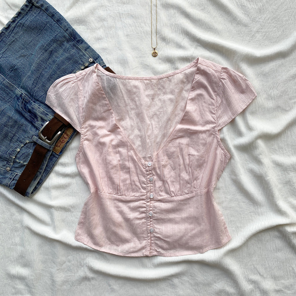 PINK TOP (Bust : 32-34, Upper Waist : 26-30)