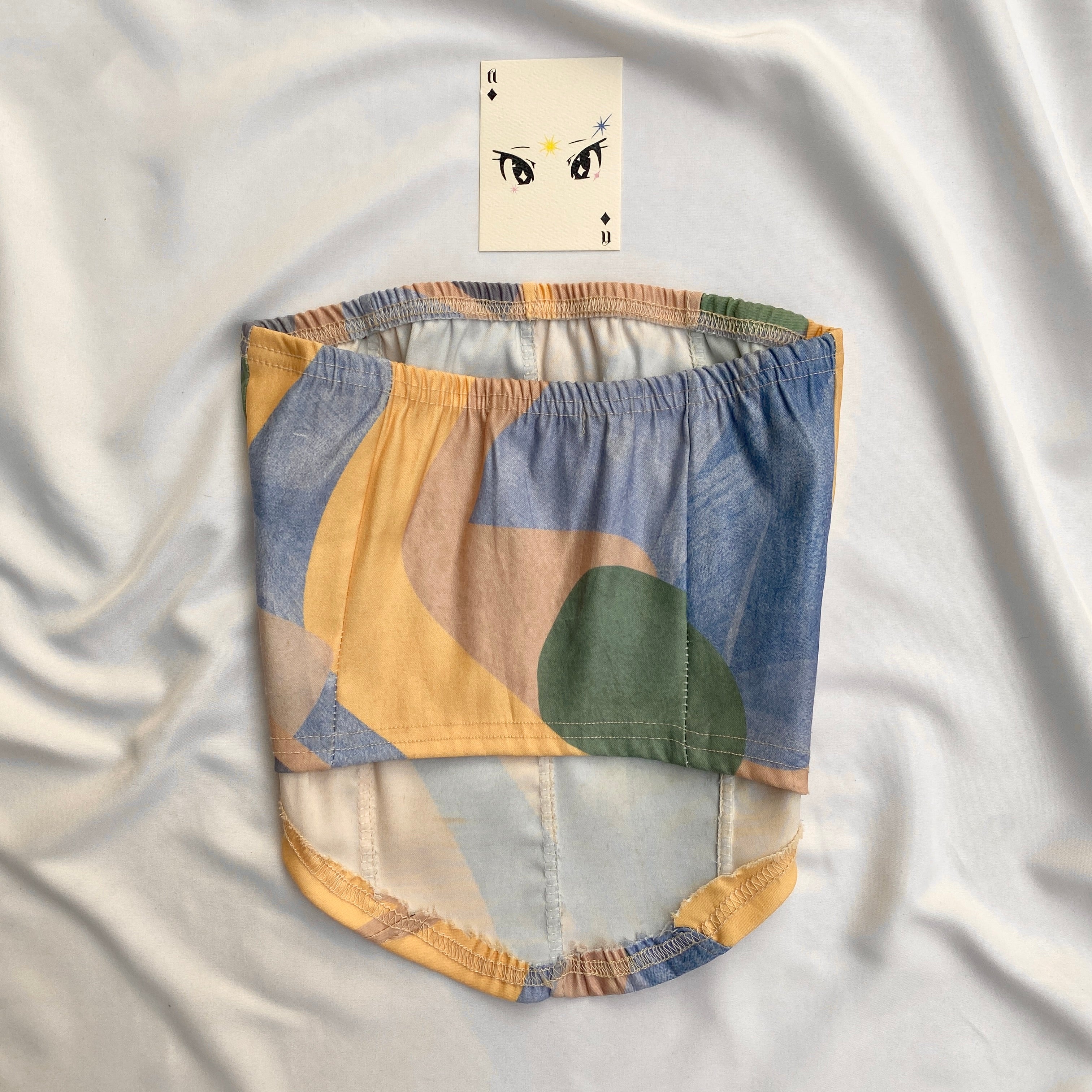 TUBE CORSET FROM PRETTY LITTLE THING (Bust : 28-32, Upper Waist : 22-26)