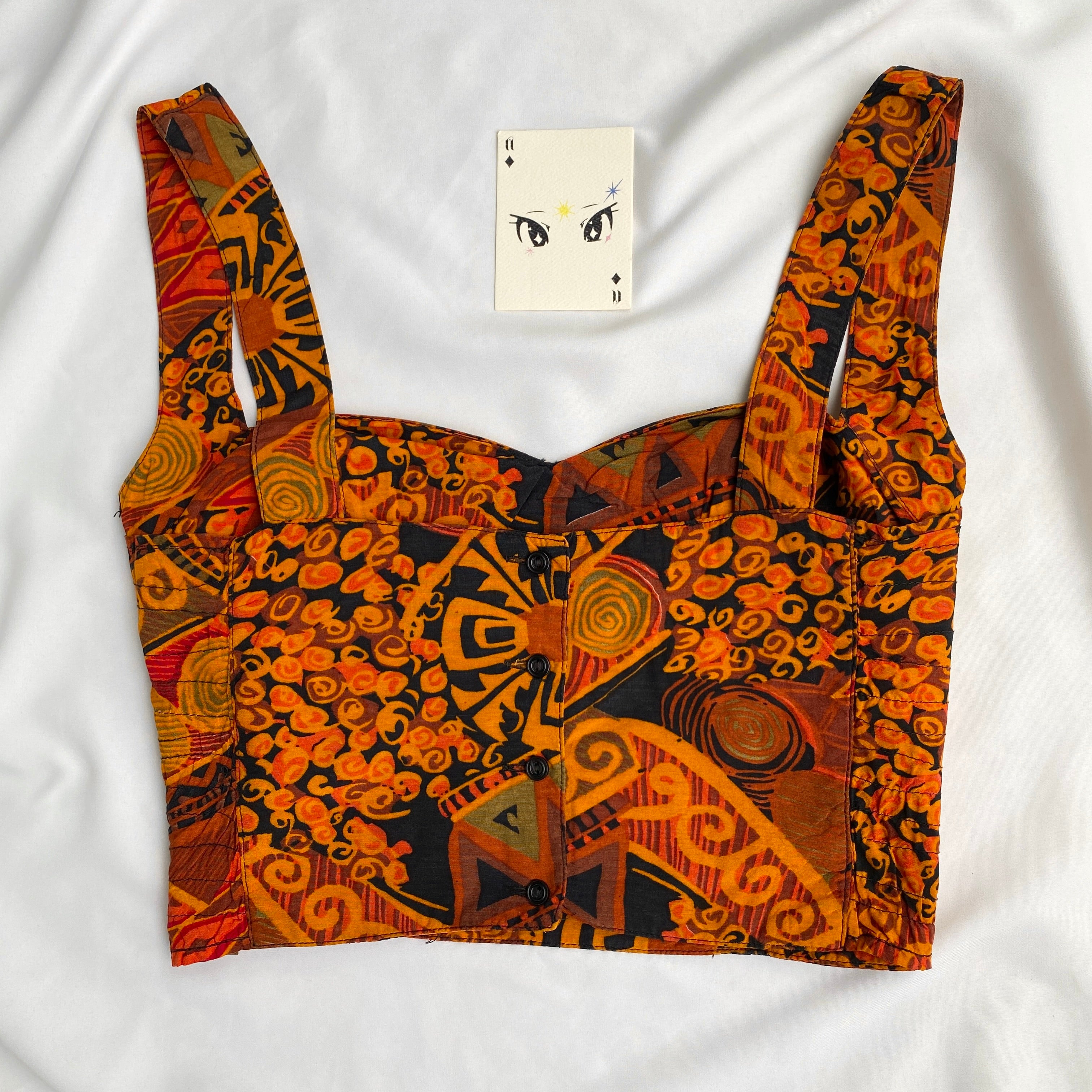 FIRE CORSET (Bust : 34-36, Upper Waist : 30-32)