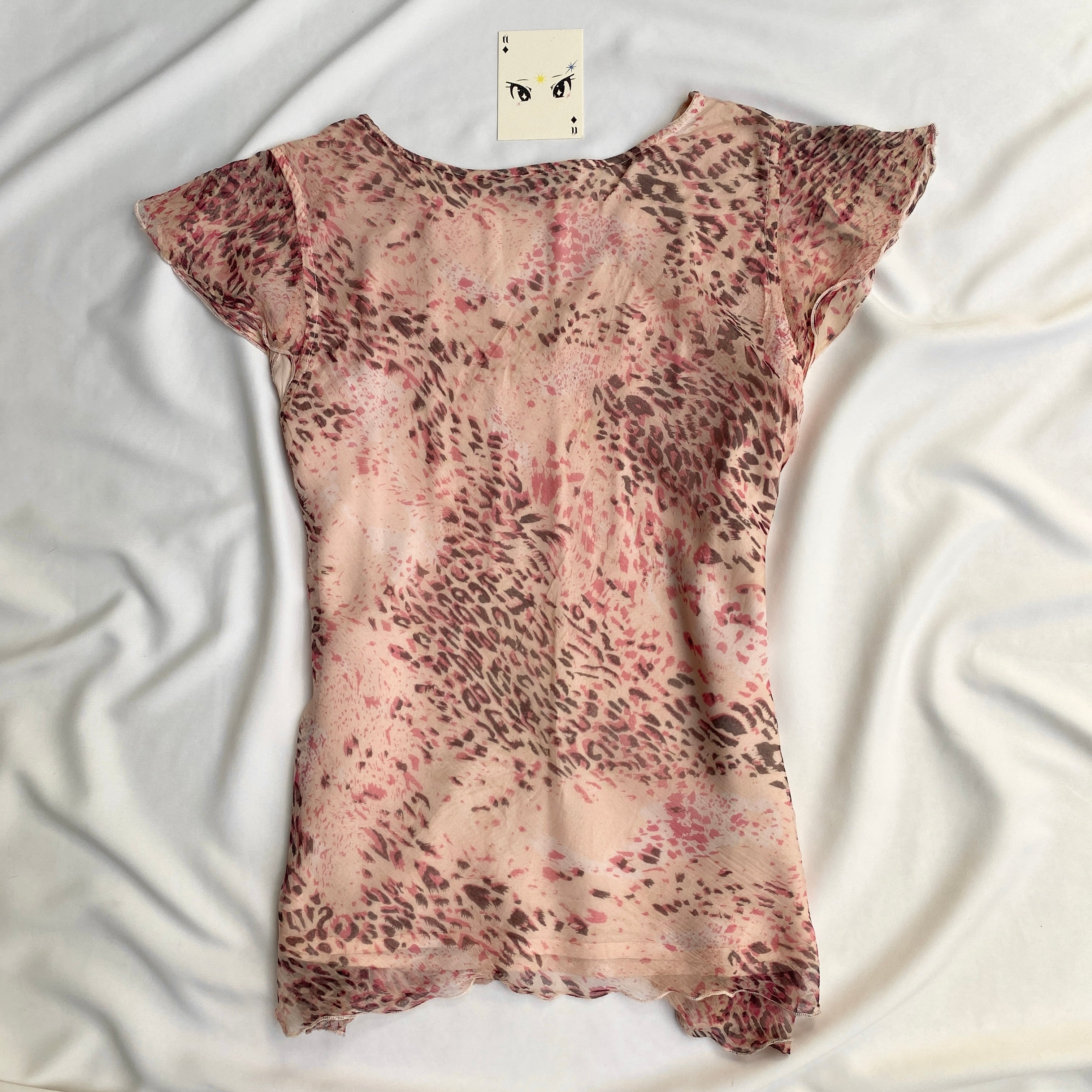 Y2K PINK TOP (Bust : 34-38, Upper Waist : 28-36)