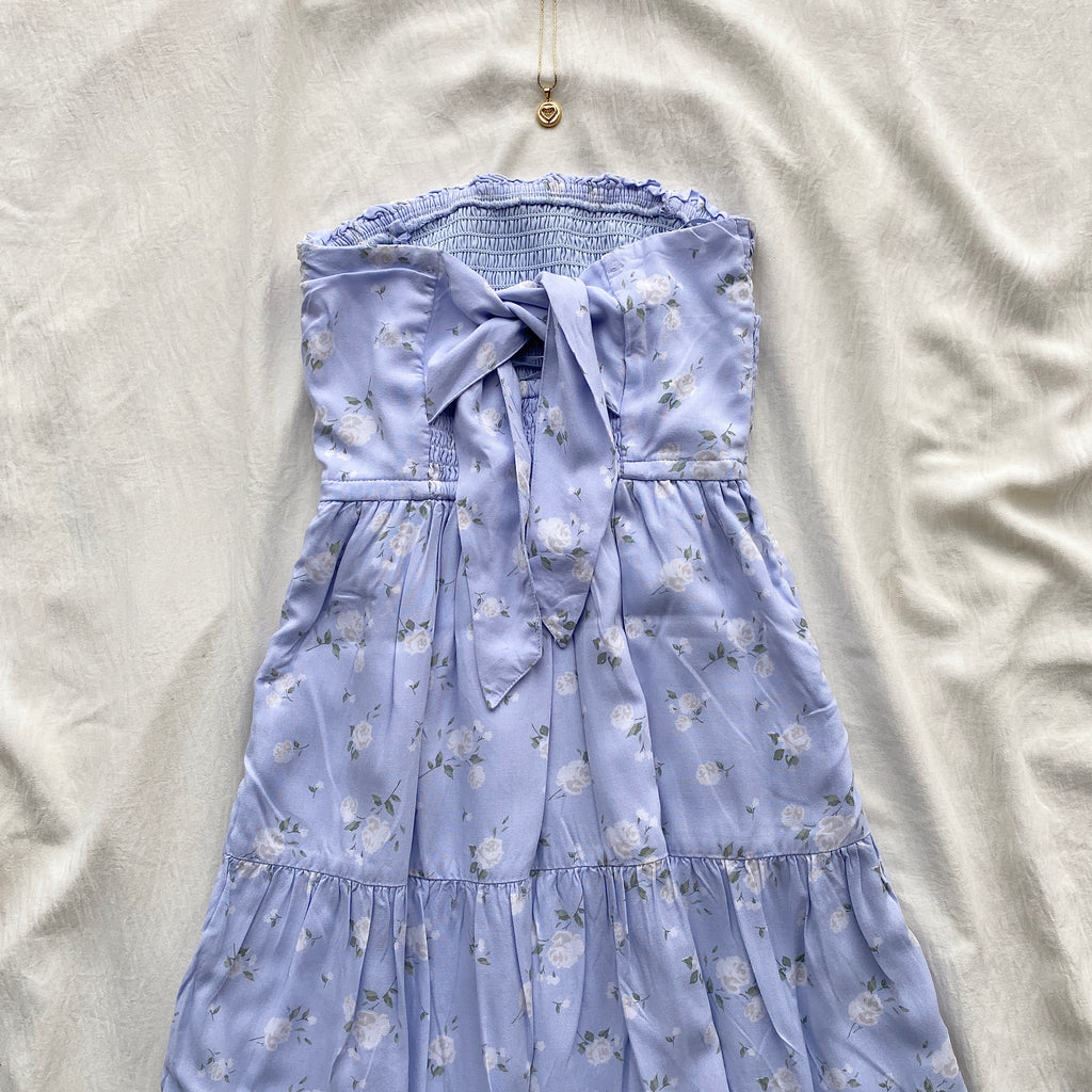 FLORAL TUBE DRESS FROM HOLLISTER (Bust : 28-32, Upper Waist : 22-26)