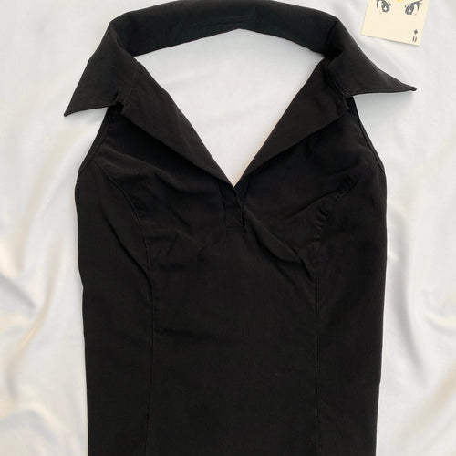 BLACK VEST (Bust : 30-34, Upper Waist : 28-32)