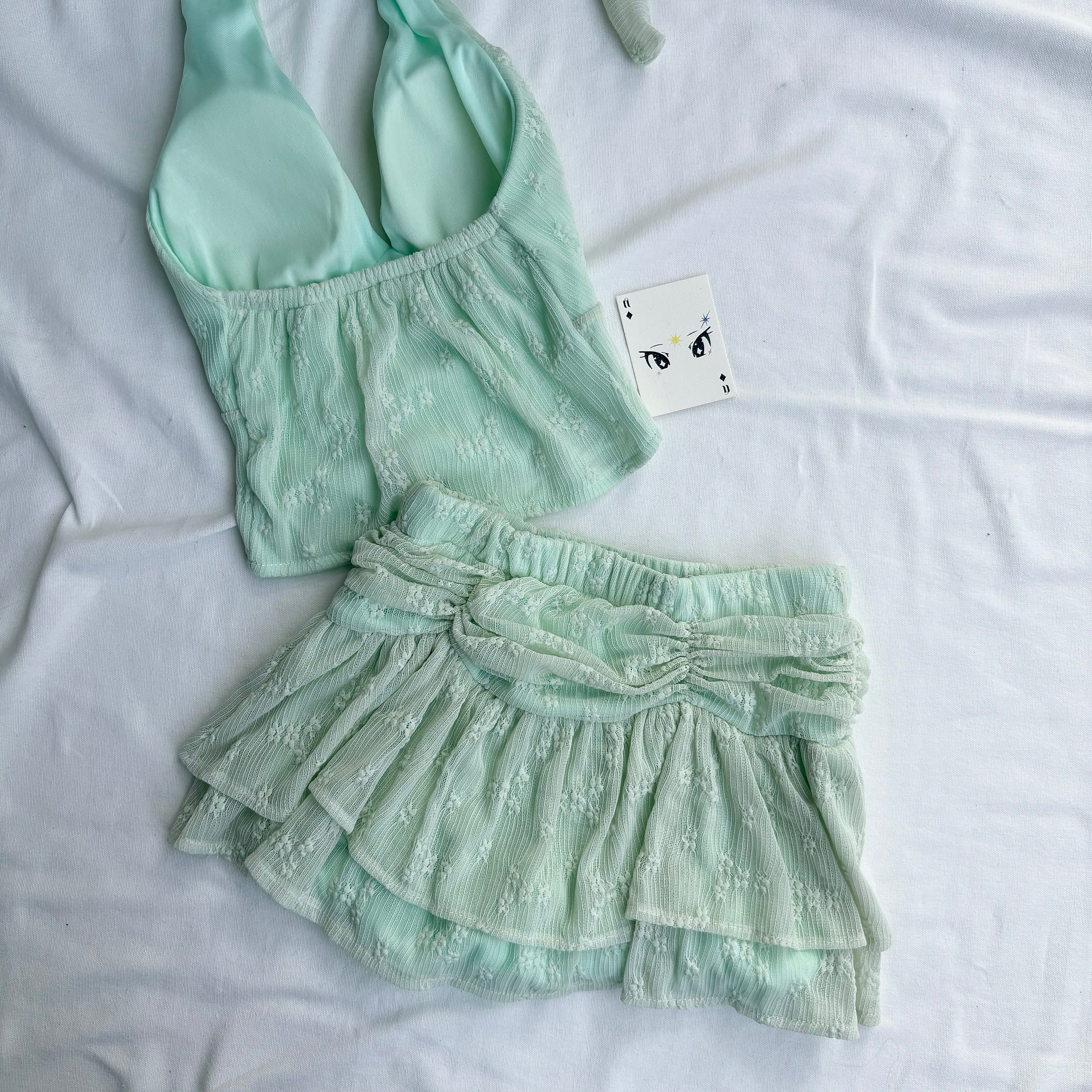 GREEN SET (Bust : 28-32, Upper Waist : 22-28)