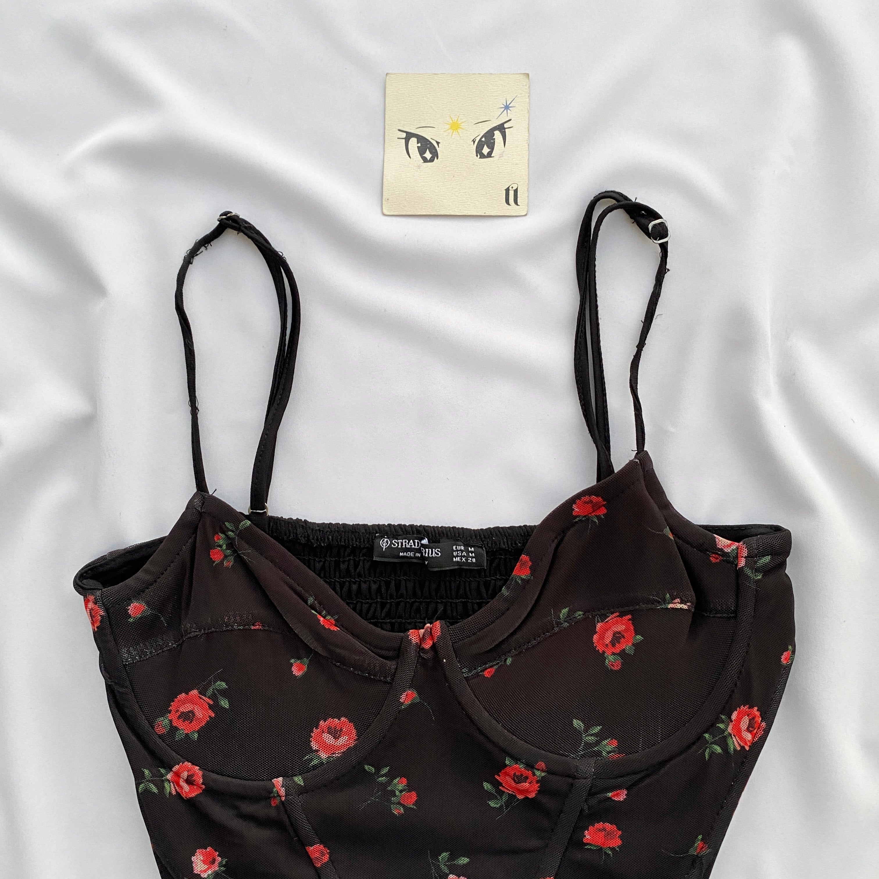 FLORAL CORSET (32C/34B/36A)