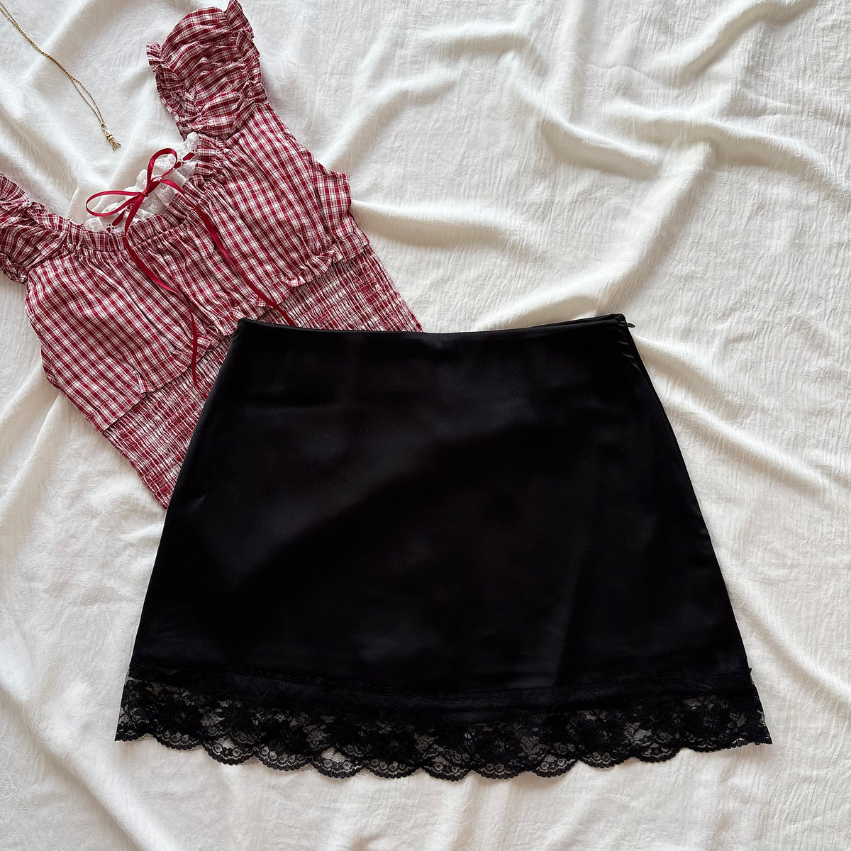 CELINE SKIRT IN BLACK (Sizes available)