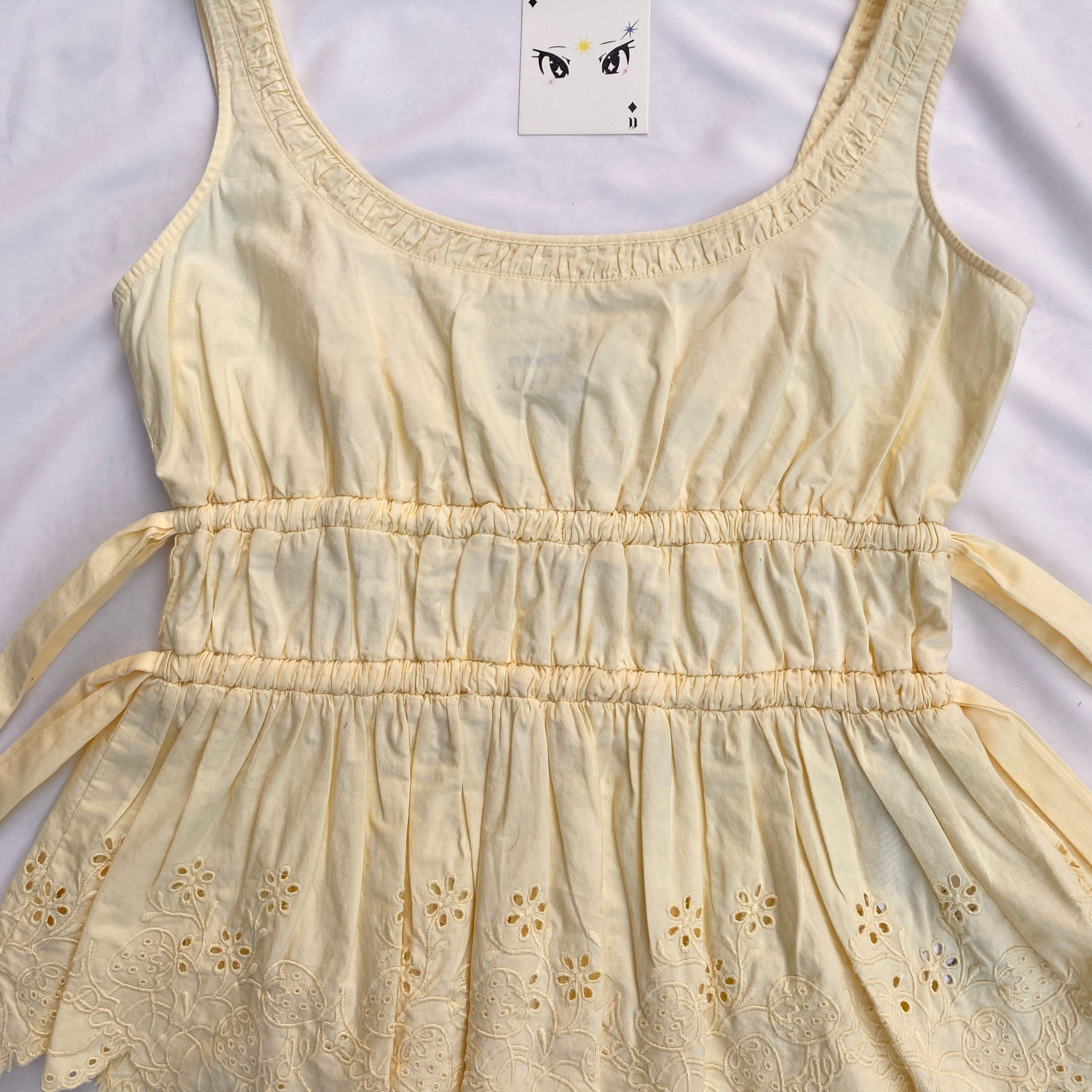 YELLOW TOP FROM DAMSON AND MADDER (Two sizes)