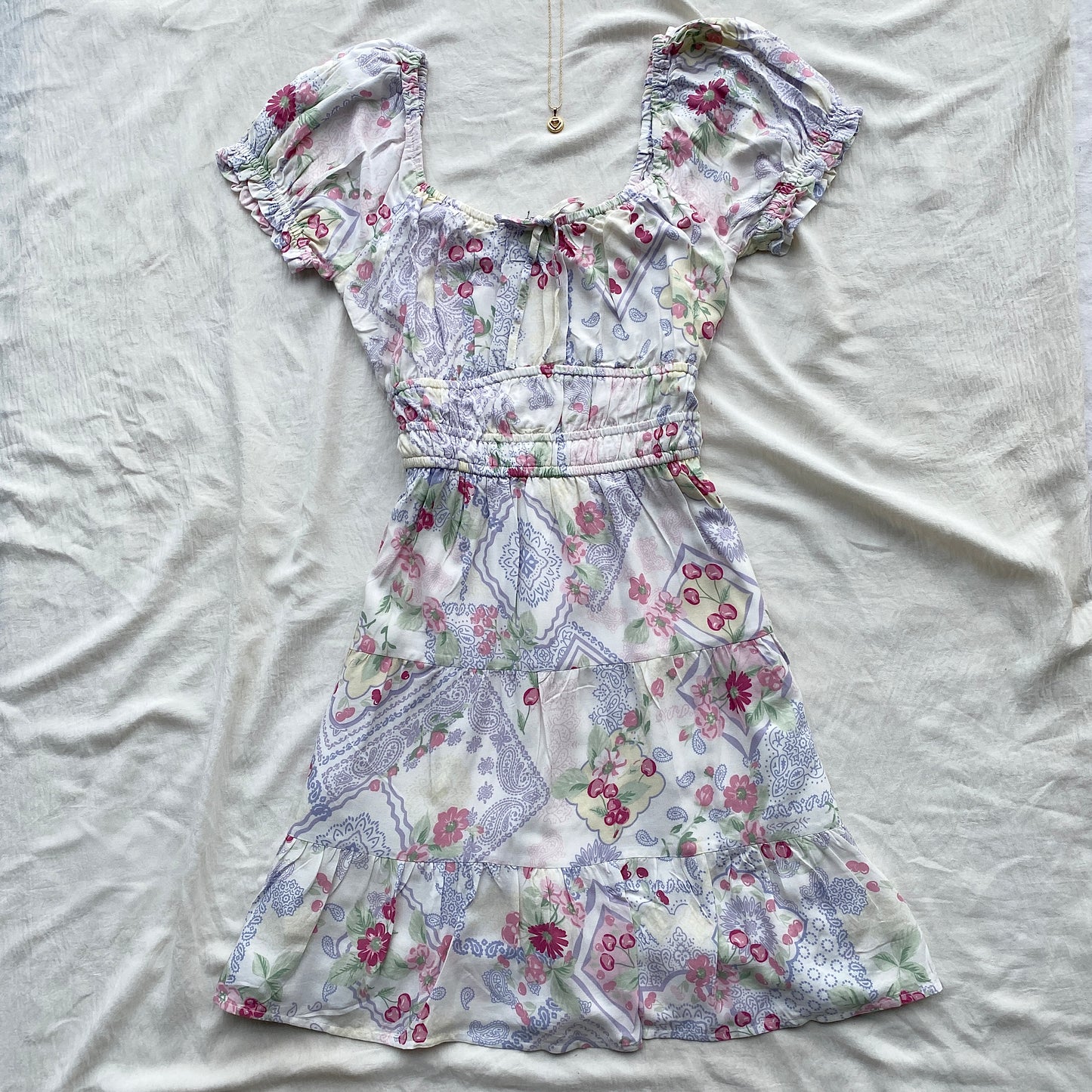 FLORAL PRINTED DRESS FROM COTTON ON (Sizes available)