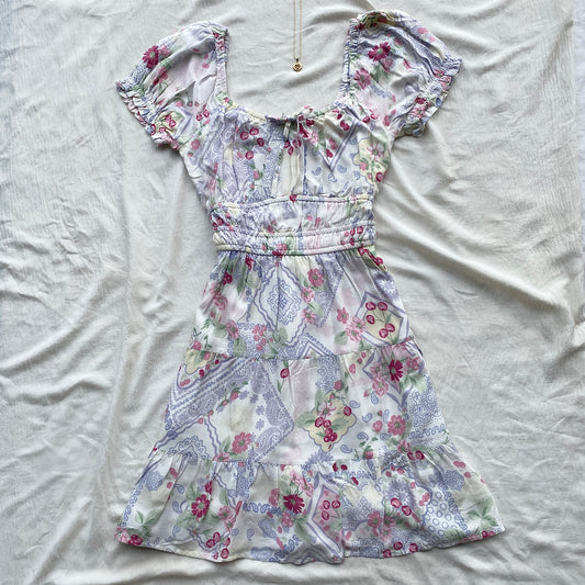 FLORAL PRINTED DRESS FROM COTTON ON (Sizes available)