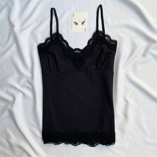 BLACK LACE TOP (Bust : 32-34, Upper Waist : 26-32)