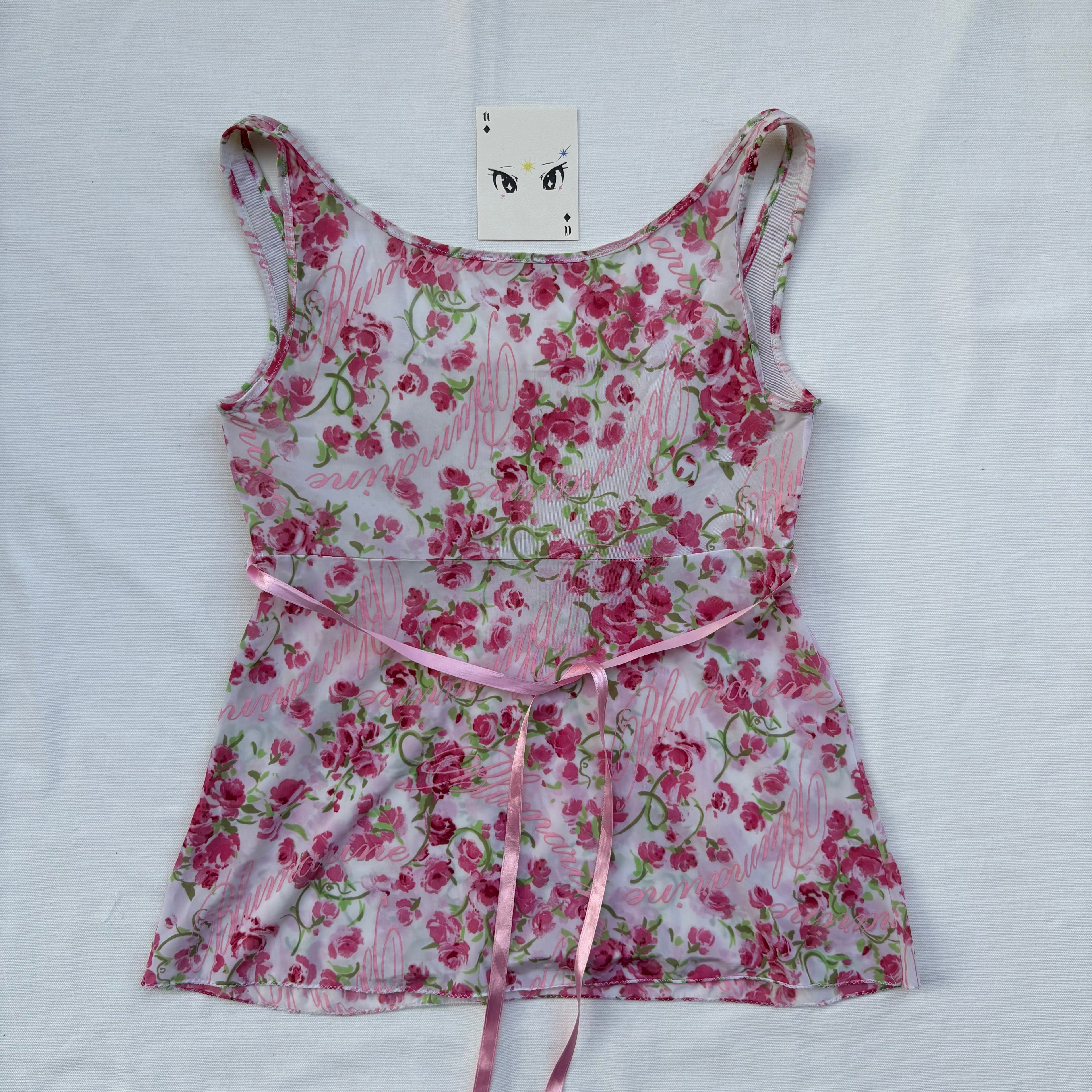 FLORAL BUSTIER TOP  (Bust : 30-34, Upper Waist : 26-28)