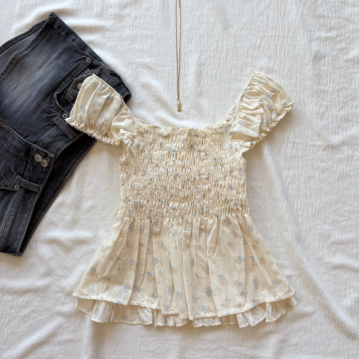 MILLIE TOP (Bust : 30-34, Upper Waist : 24-28)