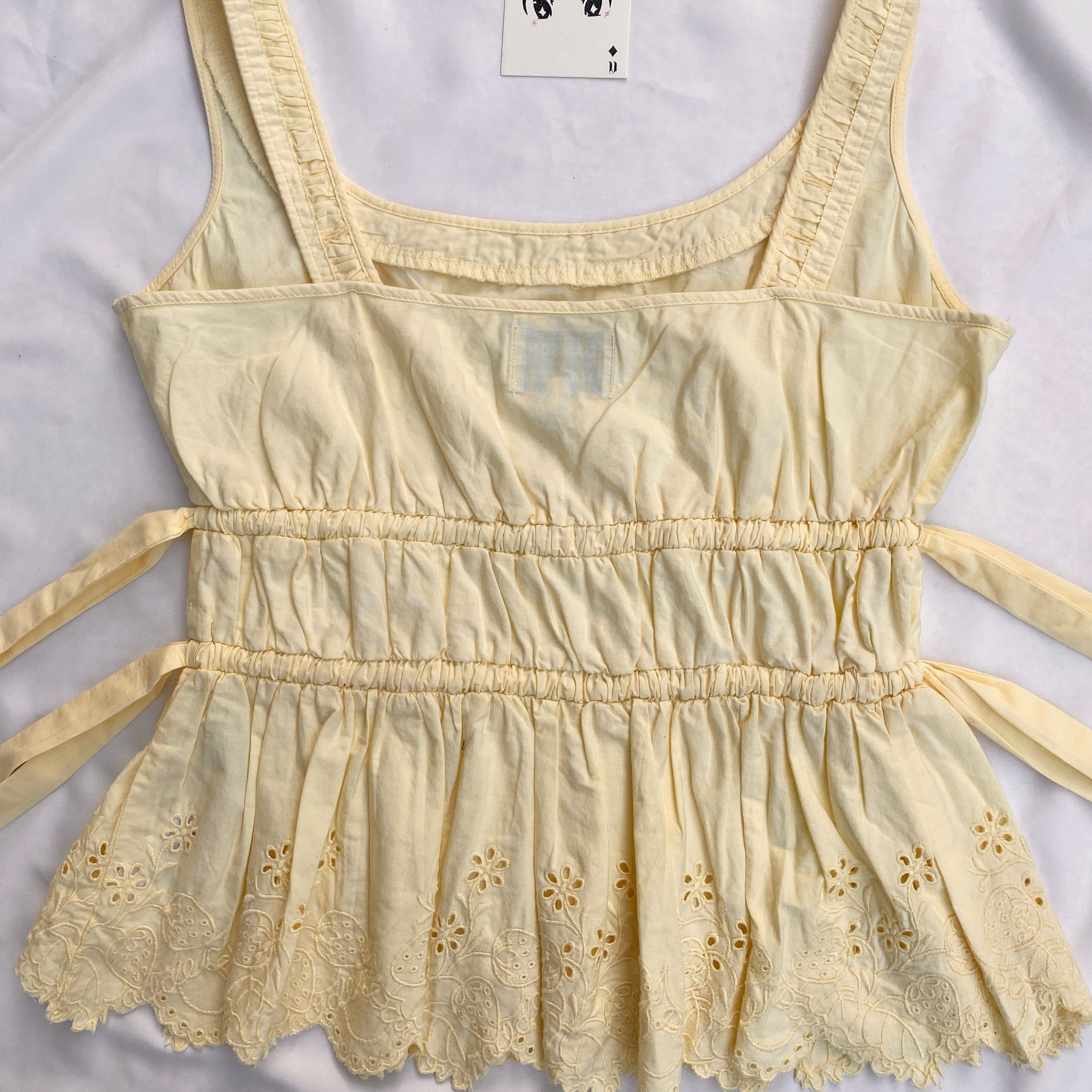 YELLOW TOP FROM DAMSON AND MADDER (Two sizes)