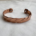 TWISTED COPPER CUFF