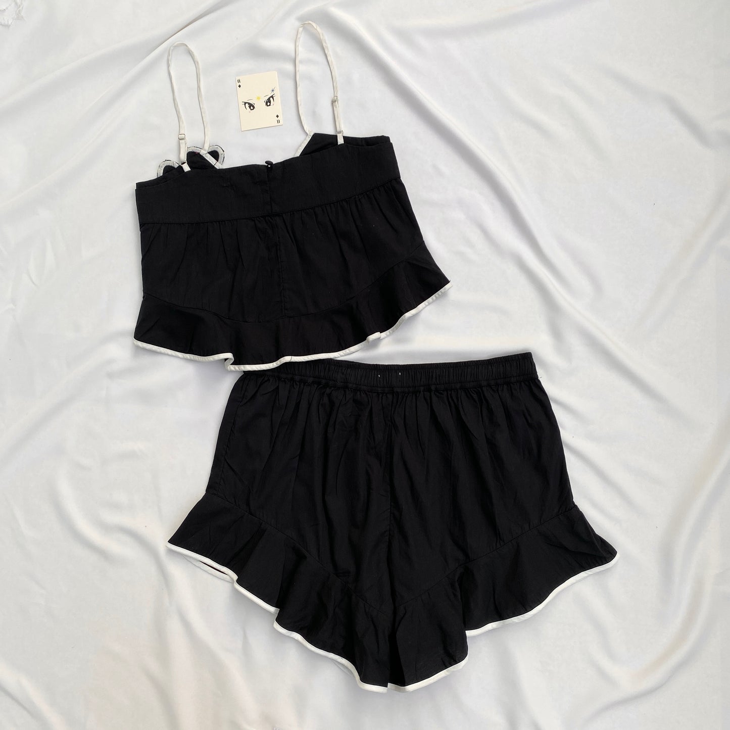 BLACK SET FROM ANTHROPOLOGY (Bust : 34-36, Upper Waist : 28-36)