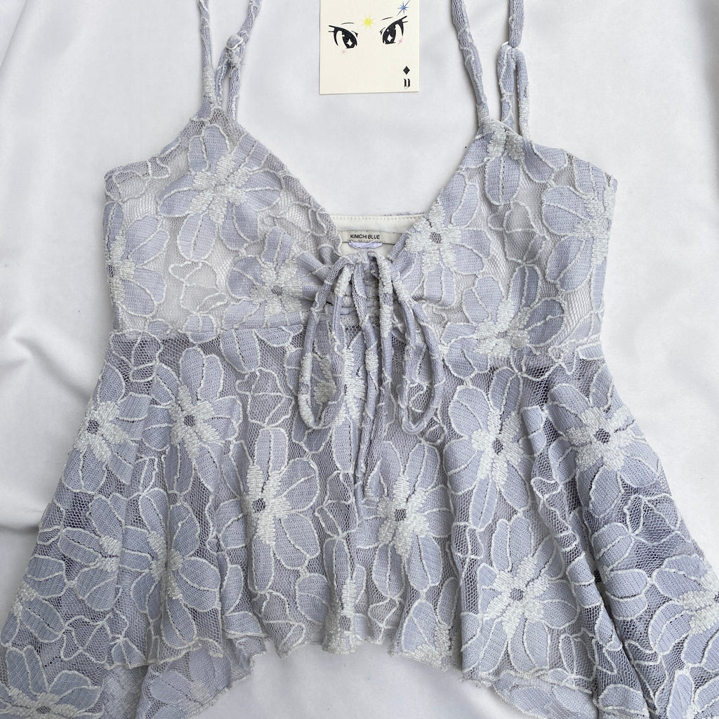 LACE BABYDOLL TOP FROM URBAN OUTFITTERS  (Bust : 34-36, Upper Waist : Free)