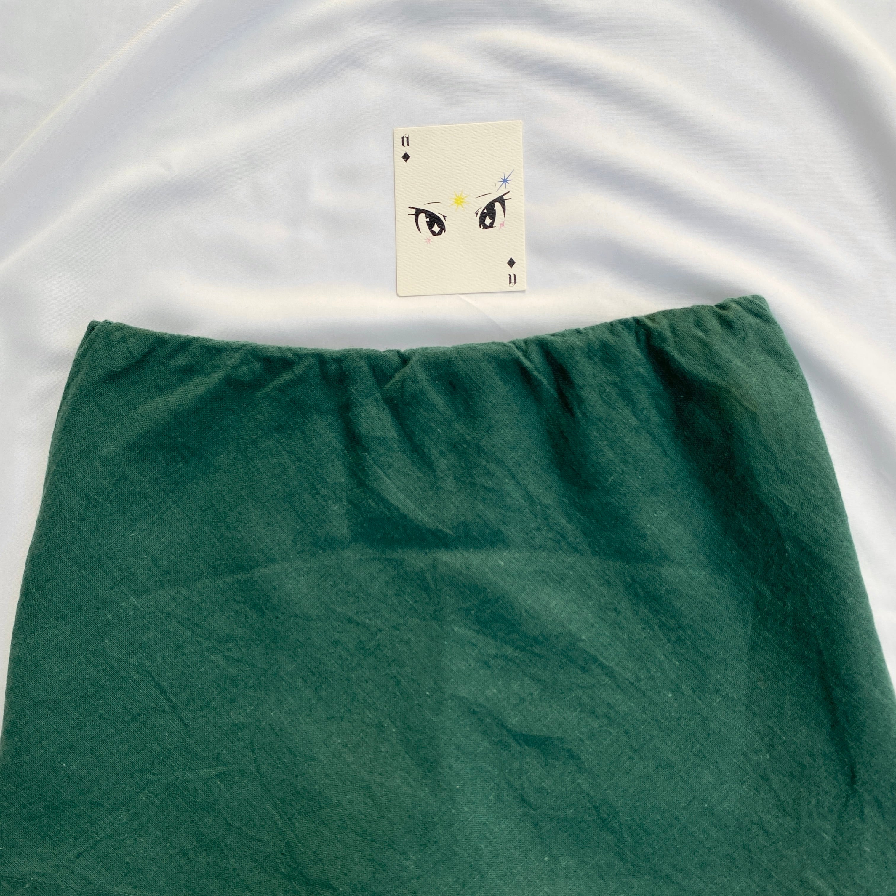 FOREST GREEN MINI SKIRT FROM FREE PEOPLE (Multiple sizes)