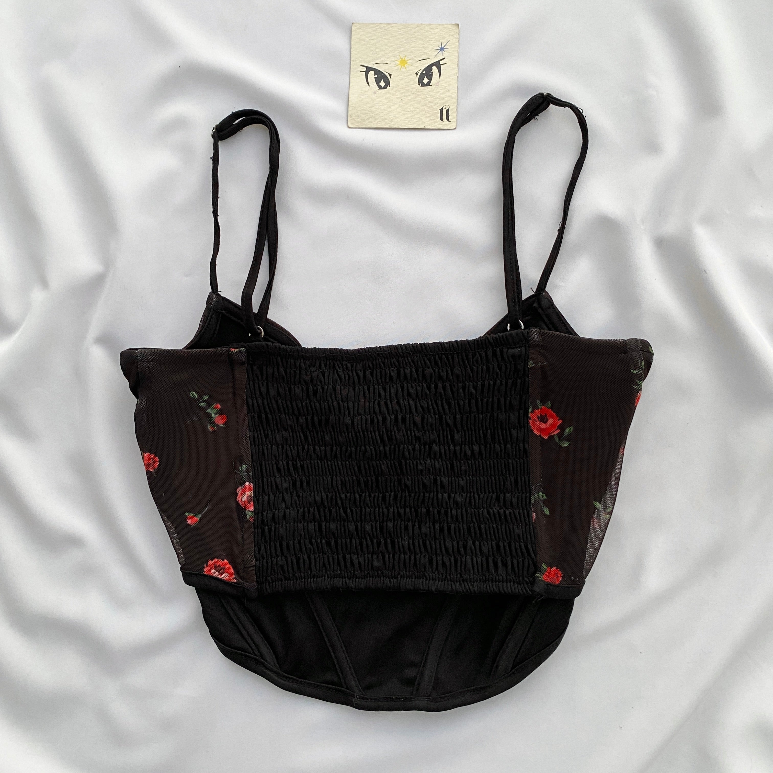 FLORAL CORSET (32C/34B/36A)