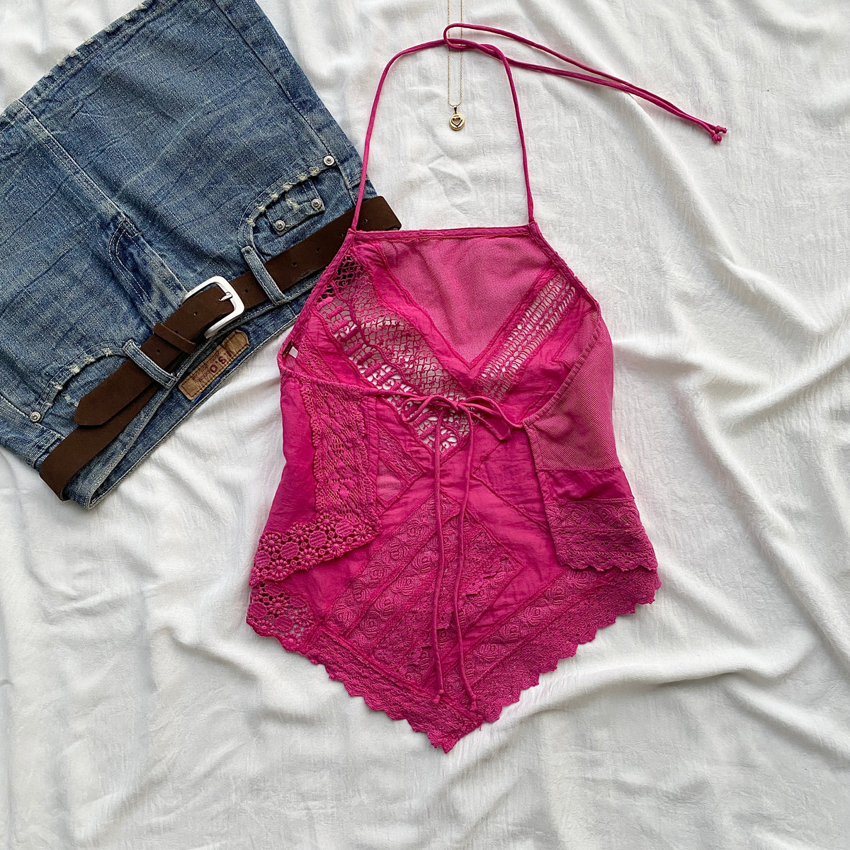 PINK BACKLESS TOP FROM FREE PEOPLE (Two sizes)