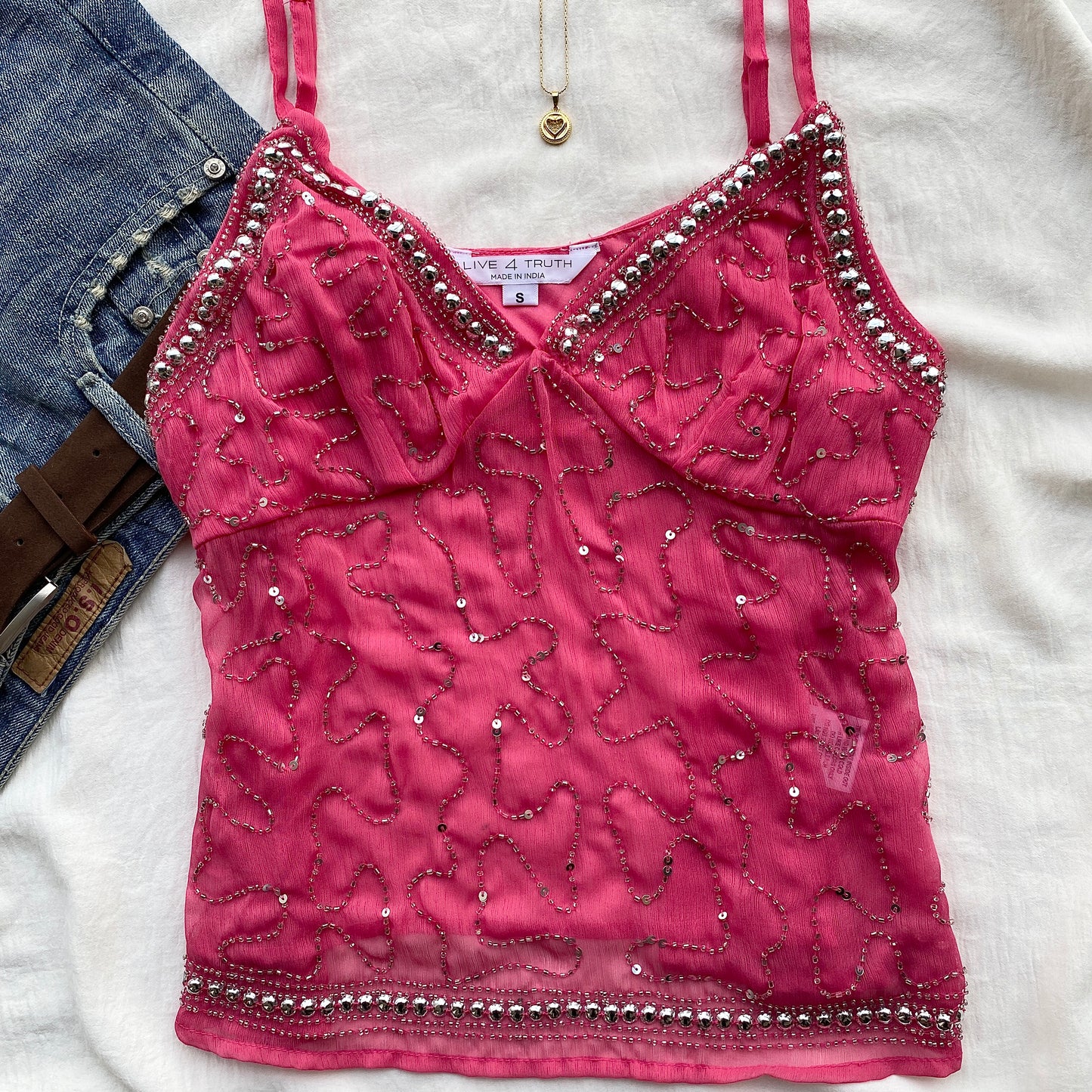 CELESTE TOP in Pink (Sizes available)