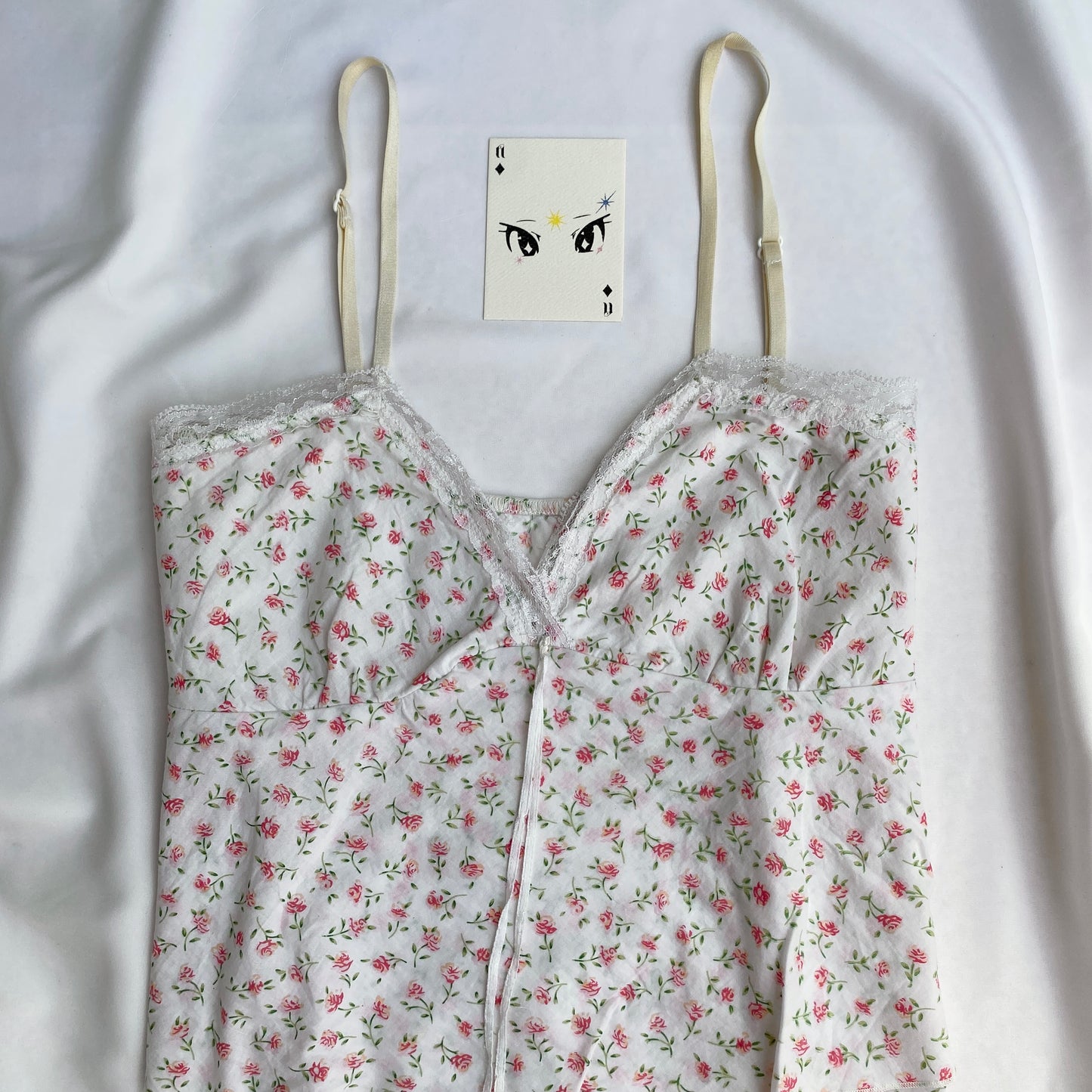 FLORAL TOP (Bust : 32-34, Upper Waist : Free)