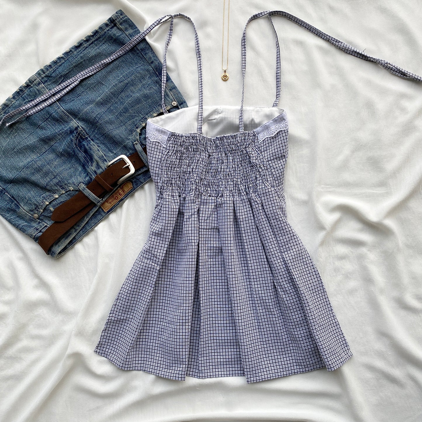 IVY TOP IN BLUE (Bust : 30-34, Upper Waist : 24-28)