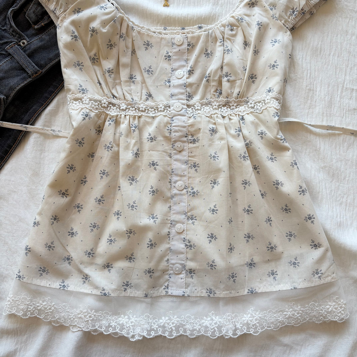 BLUEBELL TOP (Bust : 30-34, Upper Waist : 24-28)
