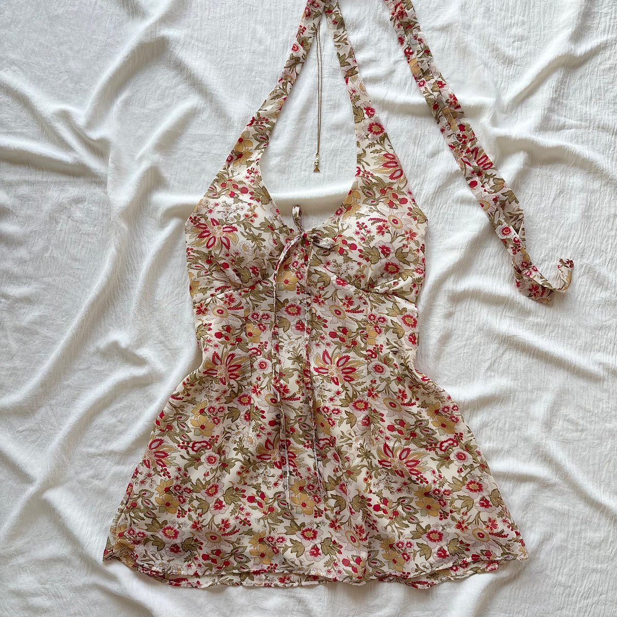 FLORA DRESS (Bust : 30-34, Upper Waist : 24-28)