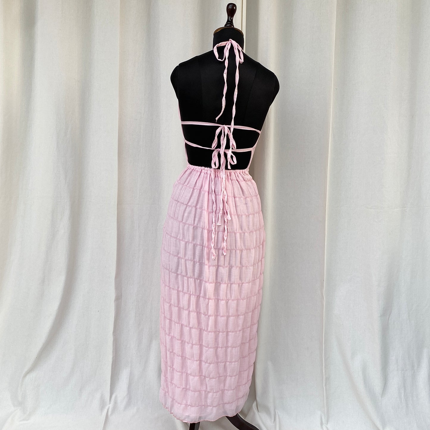 SUNKISSED DRESS IN PASTEL PINK (Bust : 28-34, Upper Waist : 24-30)