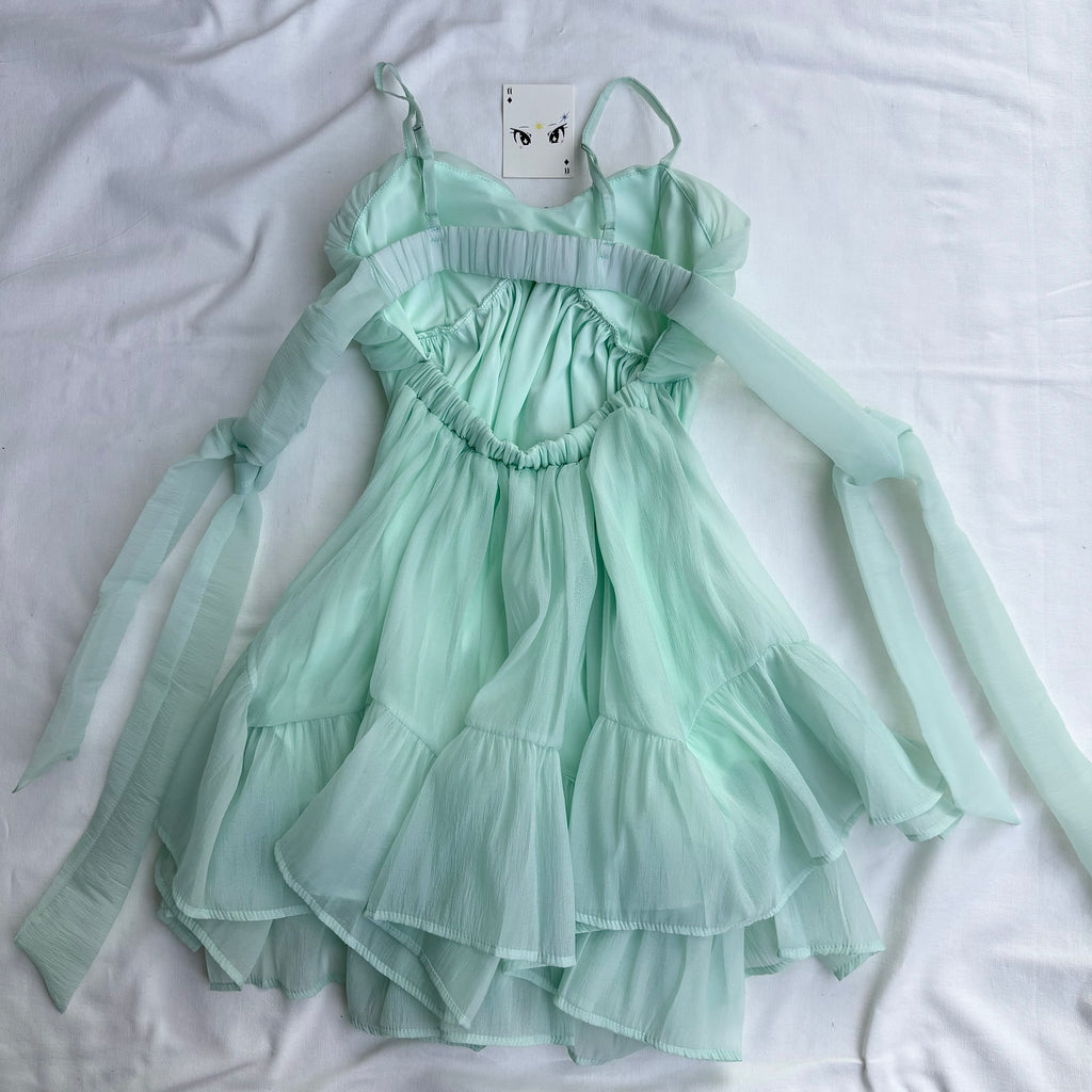 GREEN FAIRY DRESS (Bust : 30-34)