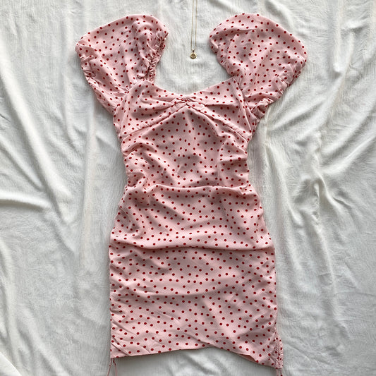 POLKA DOT DRESS FROM ZARA (Bust : 32-34, Upper Waist : 28-32)