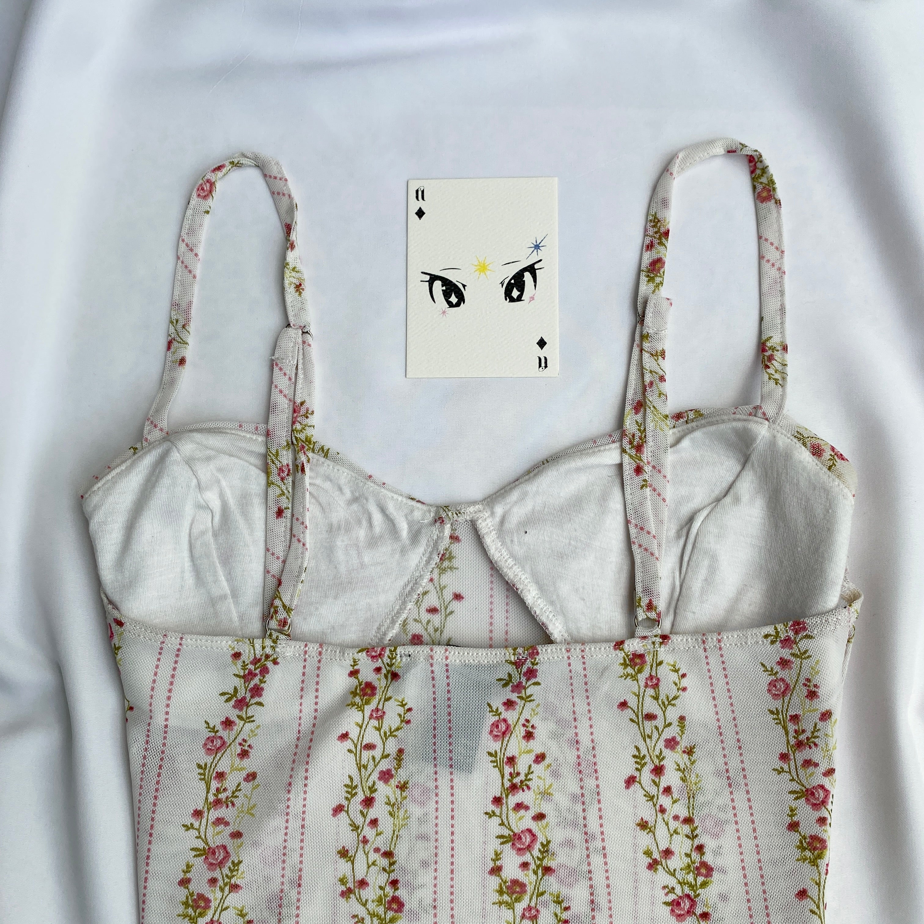 FLORAL TOP (Bust : 30-34, Upper Waist : 24-28)