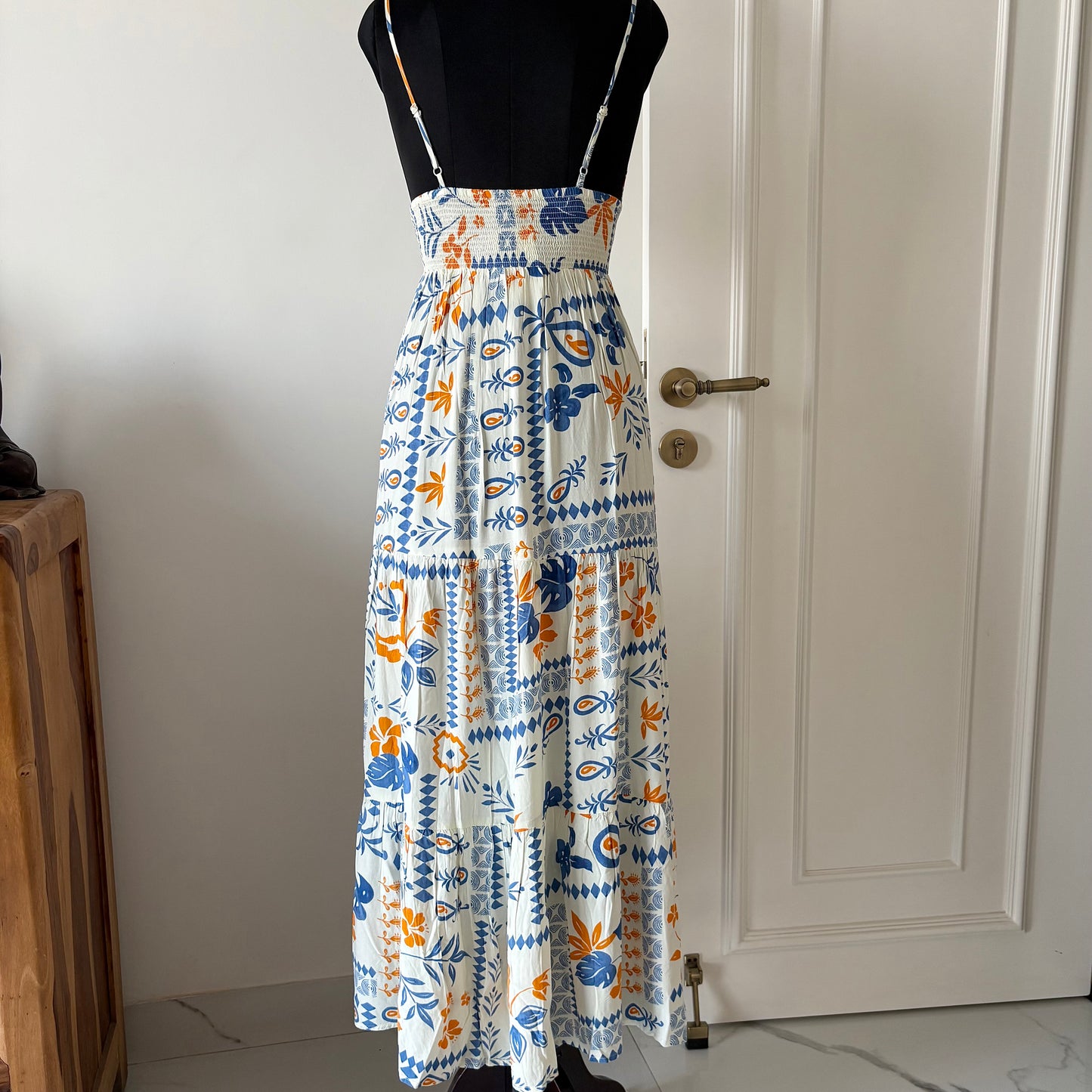 PATTERNED SUMMER MAXI DRESS (Mulitple sizes available)