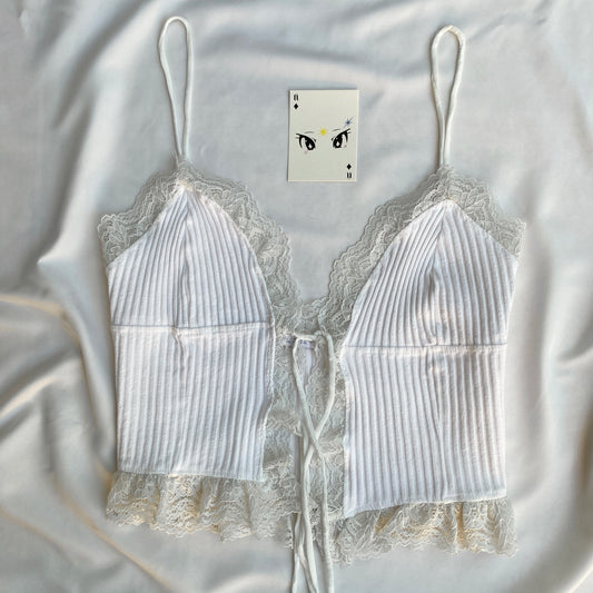 WHITE TOP FROM ZARA (Bust : 34-38, Upper Waist : 30-36)