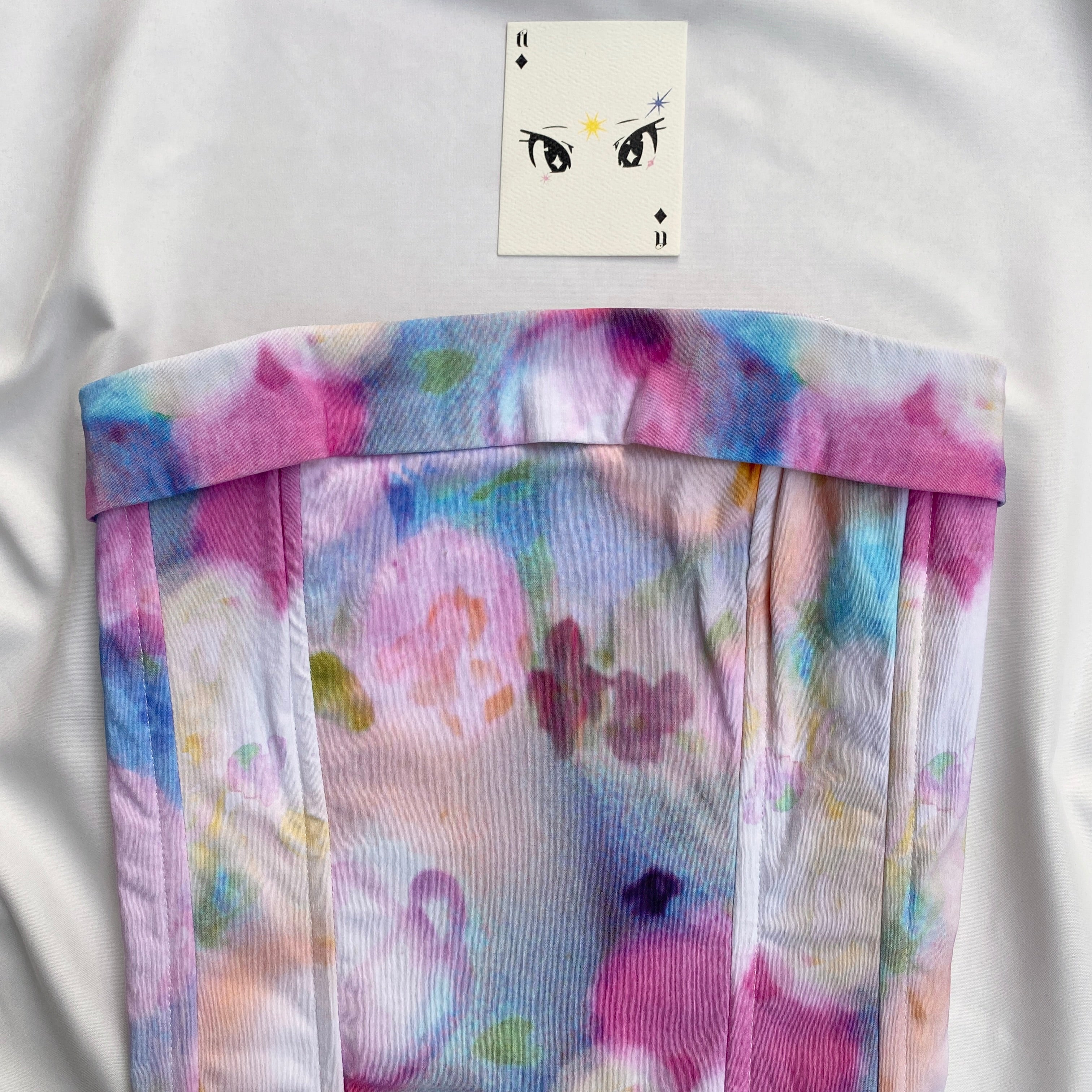 TIE DYE CORSET FROM GLASSONS (Bust : 28-32, Upper Waist : 24-28)