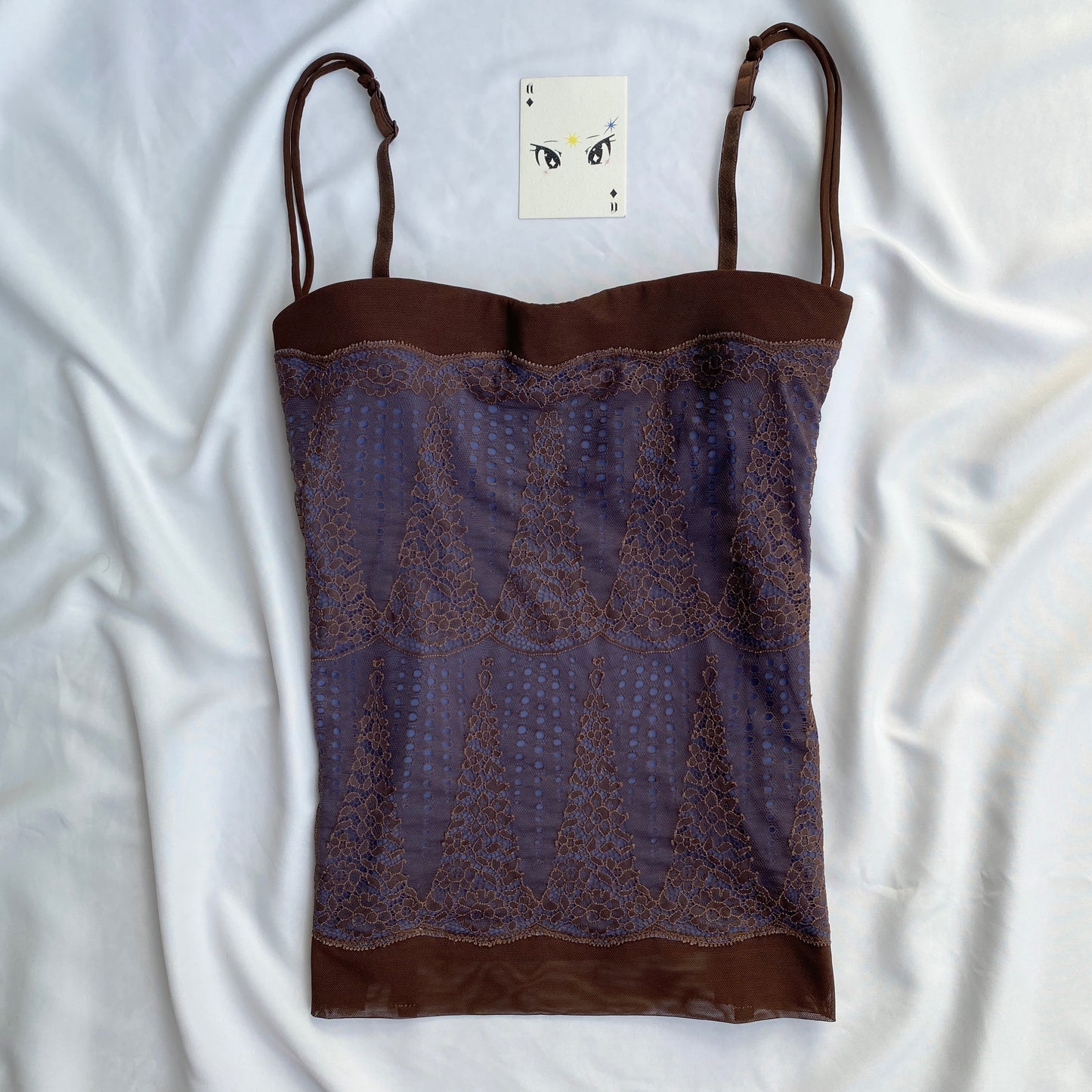PURPLE LACE BUSTIER (Bust : 32D/34C/36B, Upper Waist : 26-29)