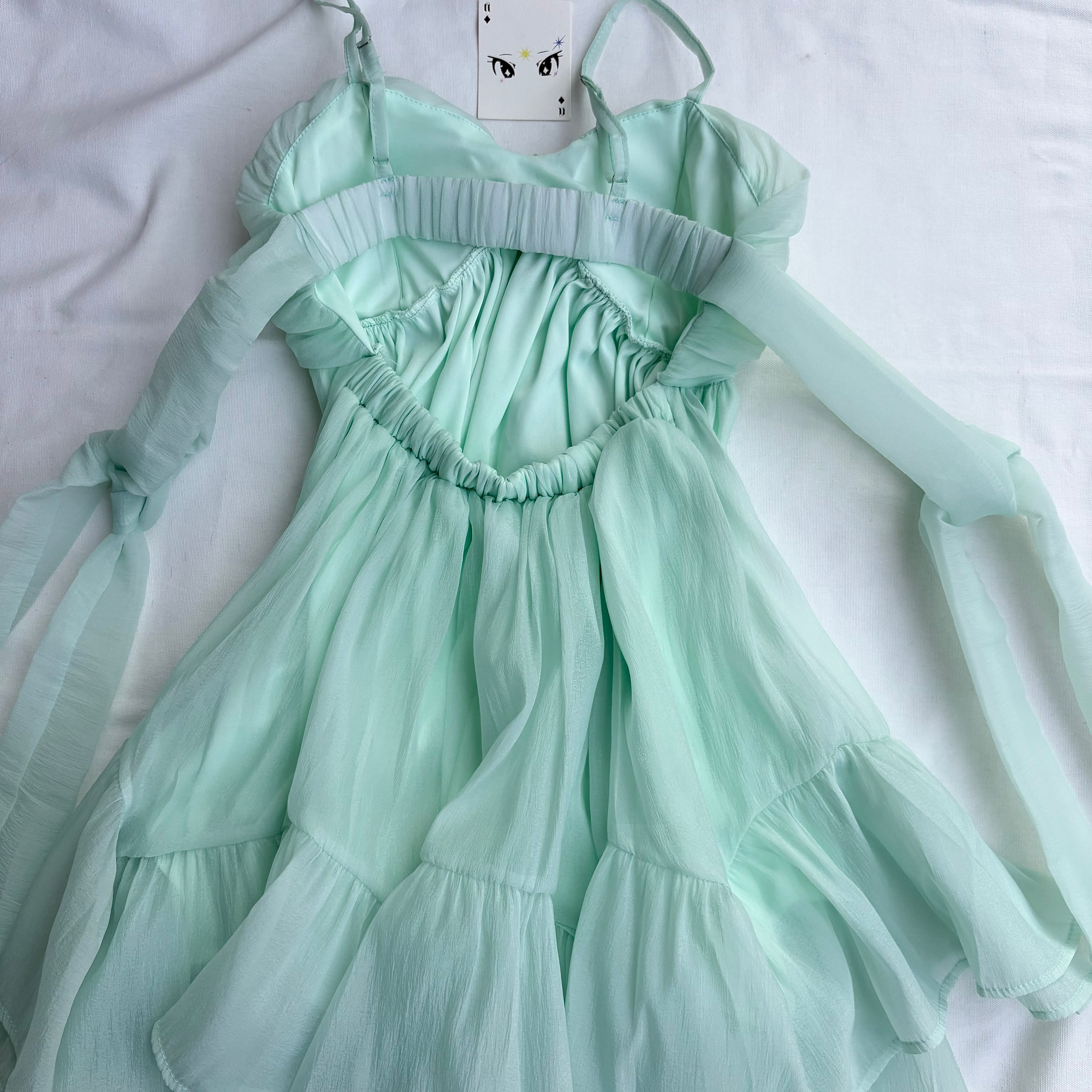 GREEN FAIRY DRESS (Bust : 30-34)