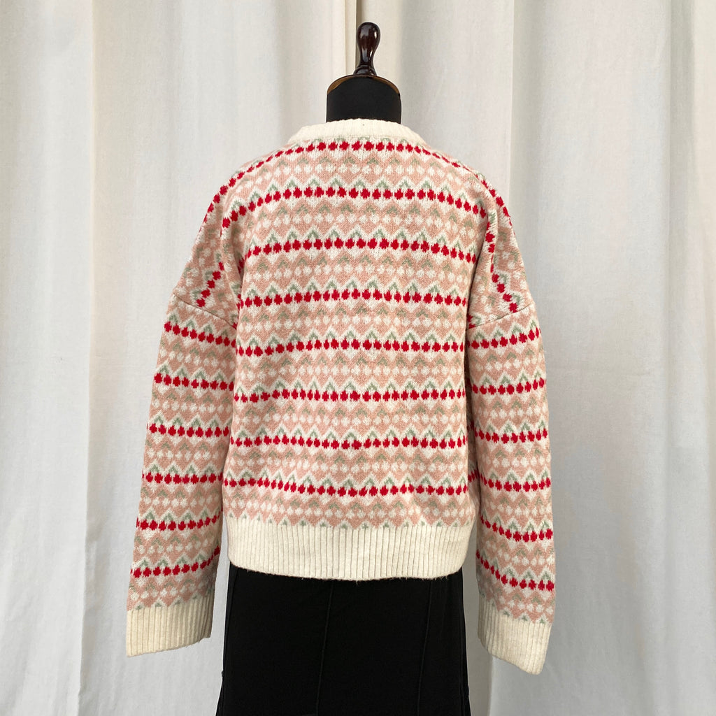 CHERRY JUMPER (Bust : 46, Length : 22.5)