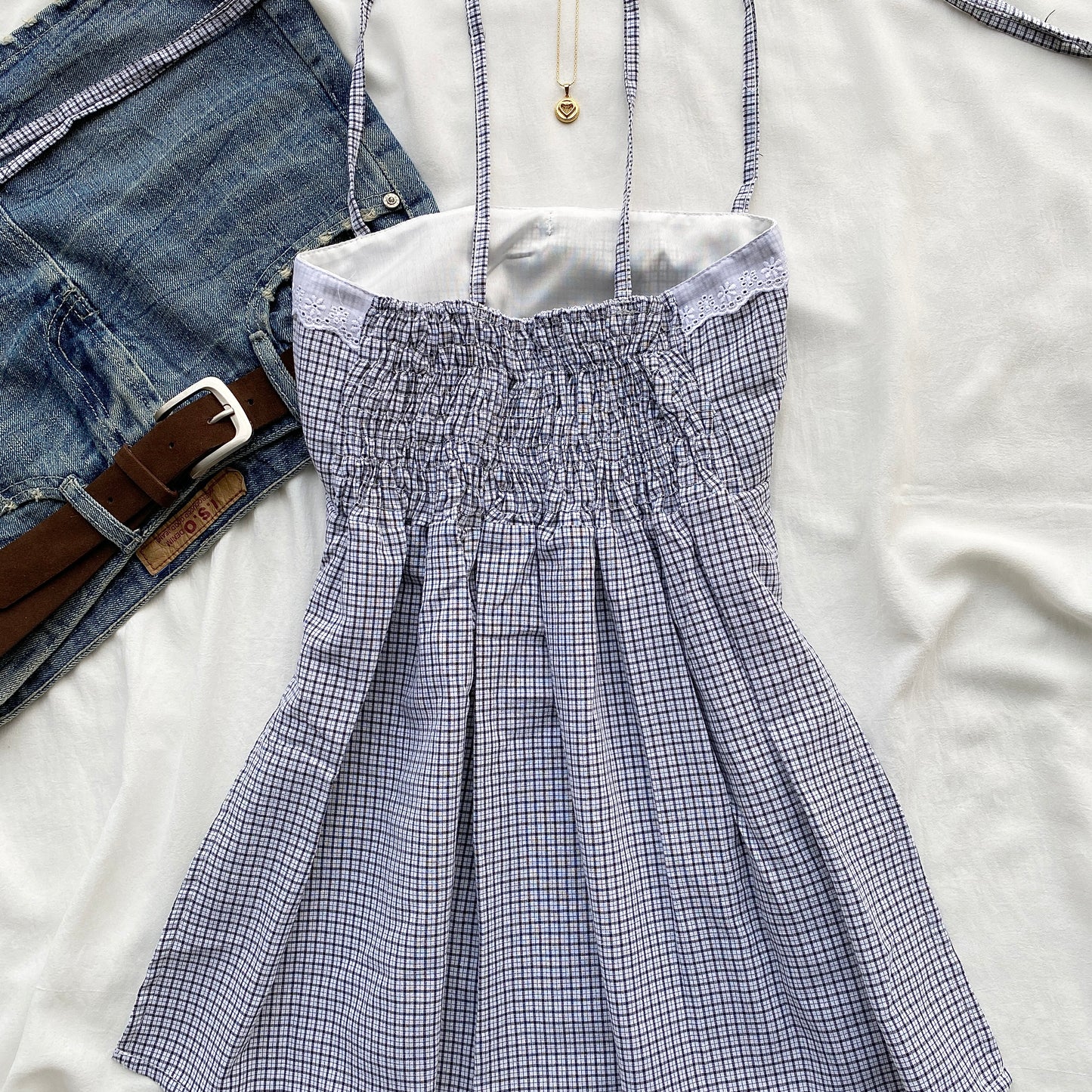 IVY TOP IN BLUE (Bust : 30-34, Upper Waist : 24-28)