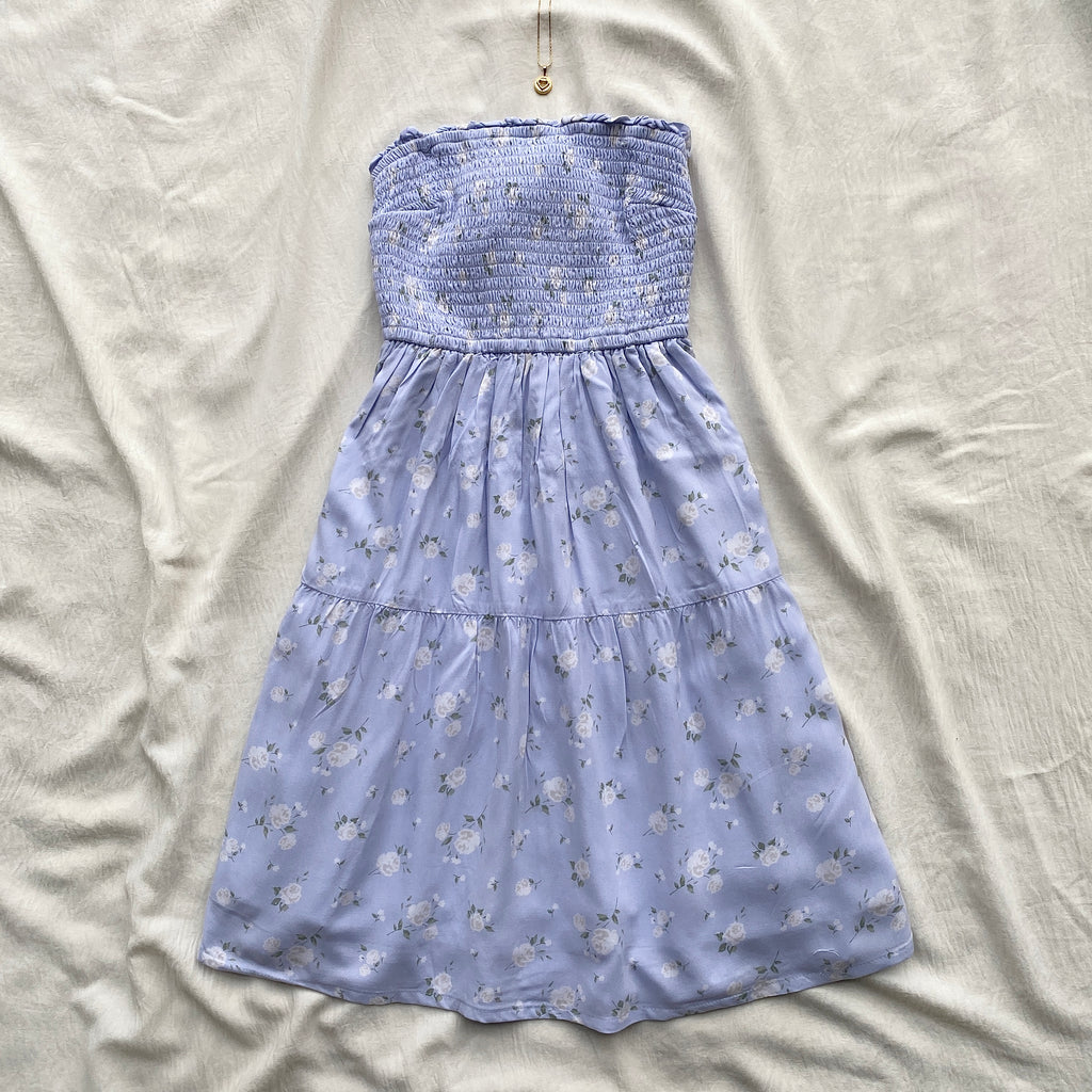 FLORAL TUBE DRESS FROM HOLLISTER (Bust : 28-32, Upper Waist : 22-26)