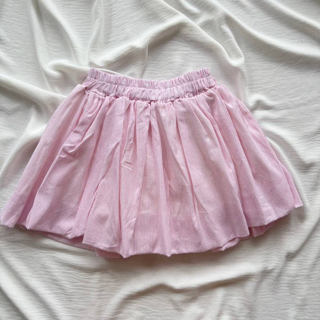 PINK BUBBLE SKIRT (Waist : 22-28)