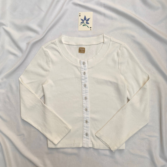 WHITE TOP FROM FREE PEOPLE (Bust : 34-38, Upper Waist : 28-36)