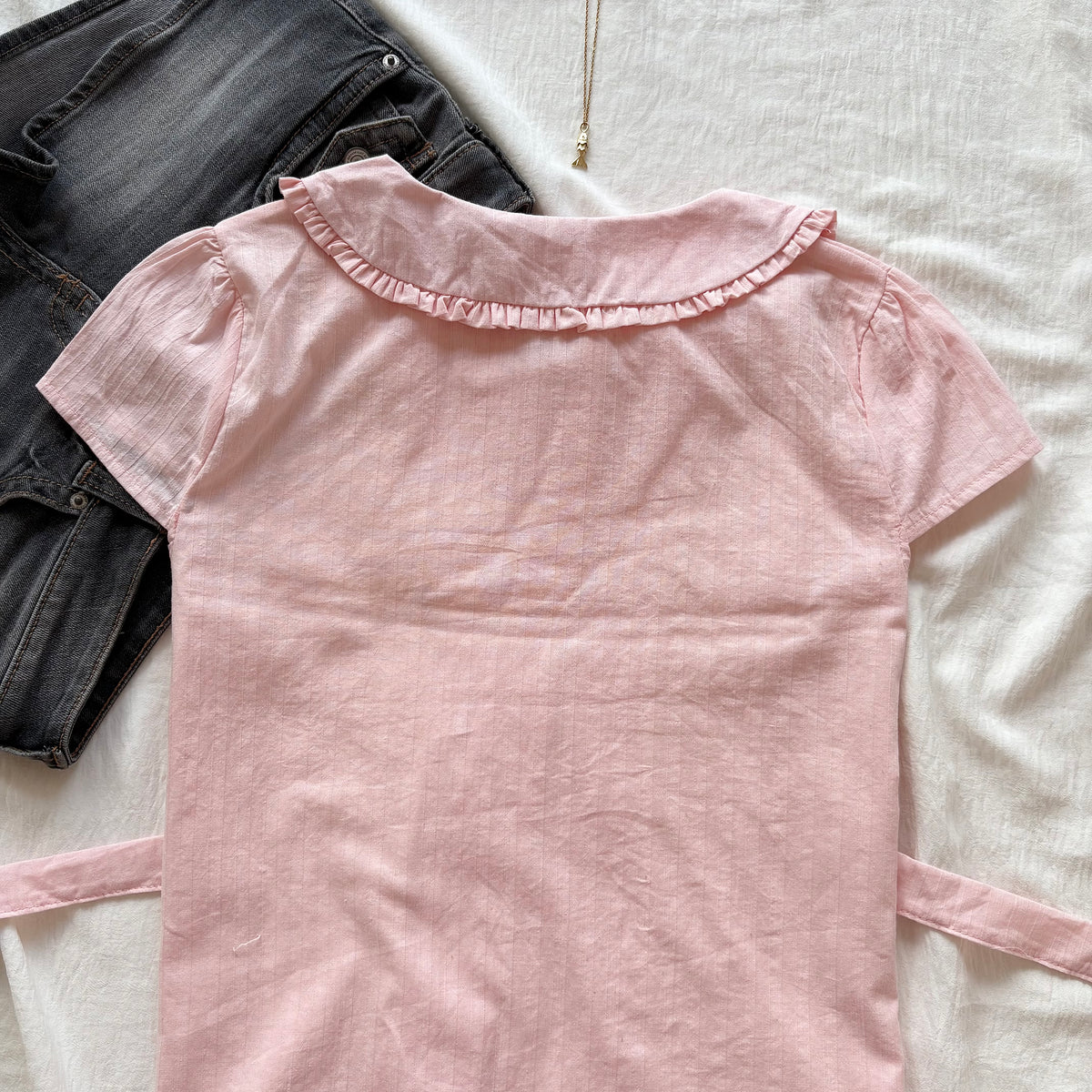 PINK PÉTALE TOP (Bust : 30-34, Upper Waist : 24-28)
