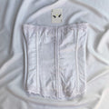 WHITE CORSET (Bust : 34-38, Upper Waist : 32-36)