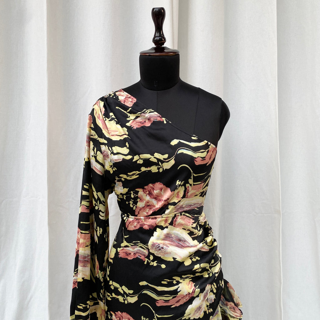 ONE SHOULDER DRESS FROM ASOS (Bust : 32-34, Upper Waist : 28-30)