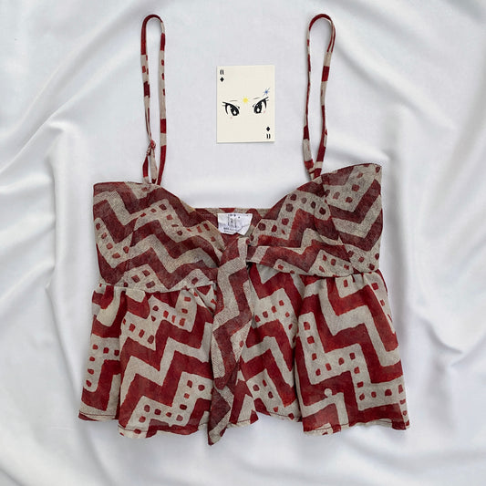 AZTEC TOP (Bust : 34-36, Upper Waist : 26-34)