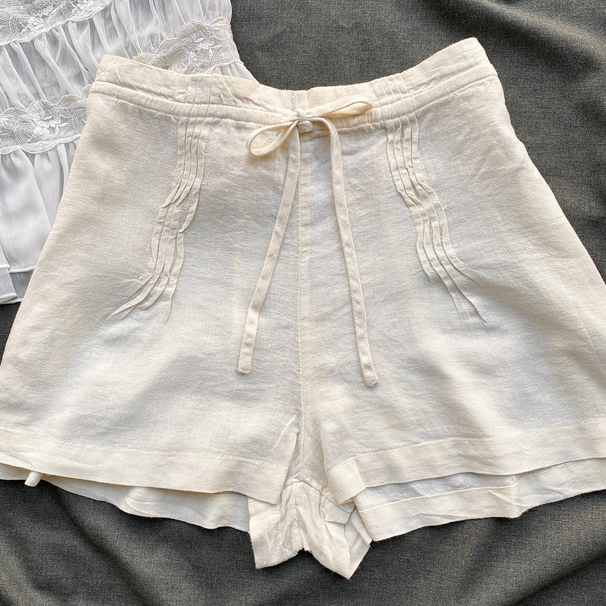 LINEN SHORTS FROM FREE PEOPLE (Two sizes)