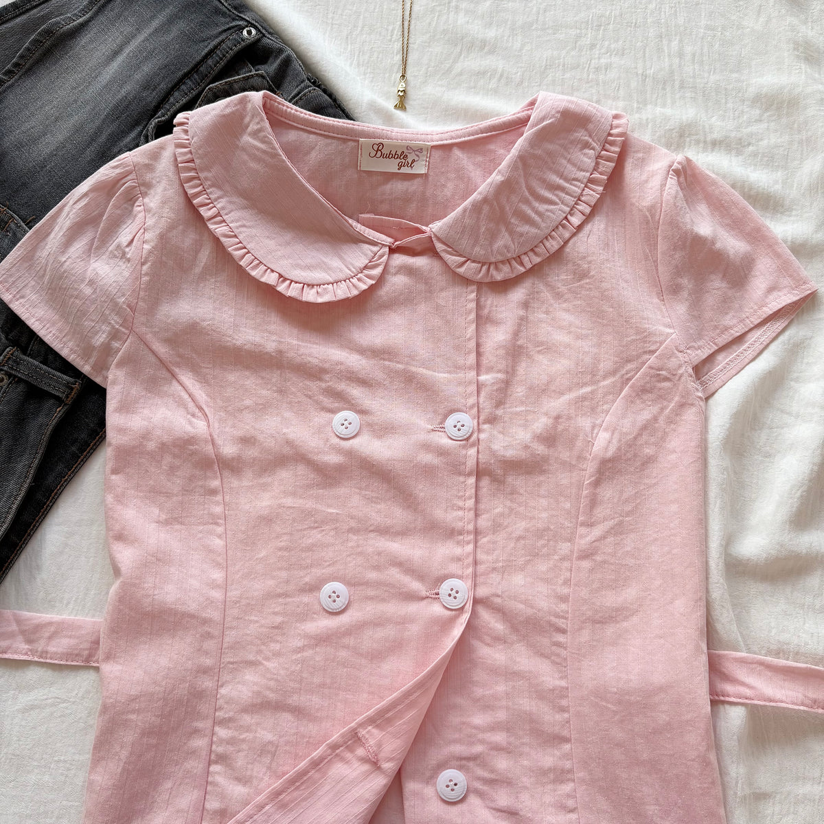 PINK PÉTALE TOP (Bust : 30-34, Upper Waist : 24-28)