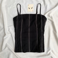 PINSTRIPE CORSET FROM HM (Bust : 34-36, Upper Waist : 28-32)