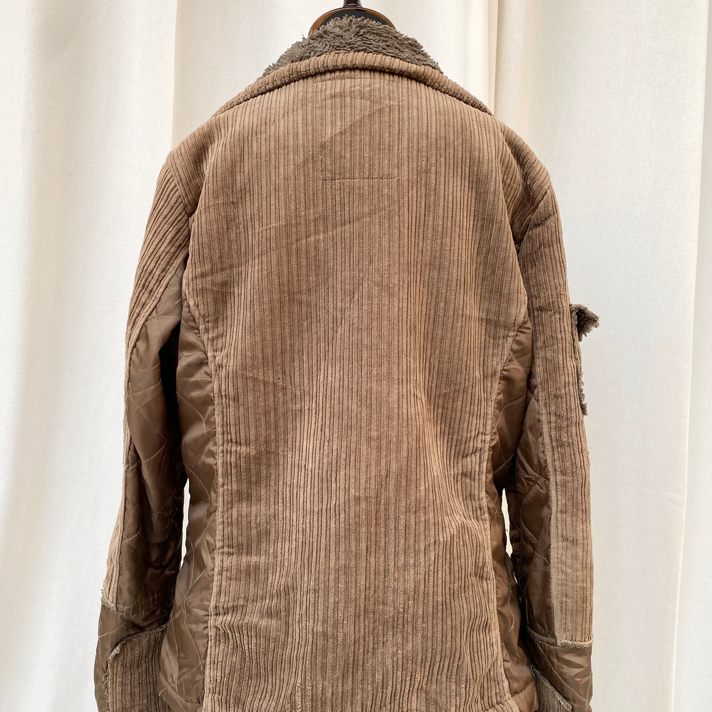 BROWN FUR JACKET (Fits M/L/XL)